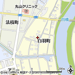 静岡県浜松市中央区白羽町1459周辺の地図