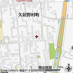 三重県津市久居野村町744-14周辺の地図