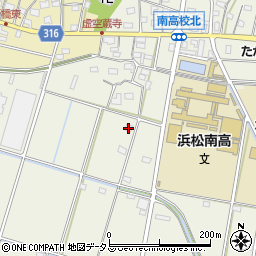 静岡県浜松市中央区米津町1004周辺の地図