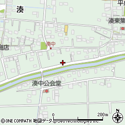 静岡県袋井市湊3273-1周辺の地図