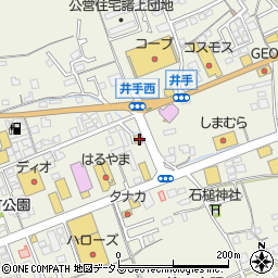 岡山県総社市井手602周辺の地図