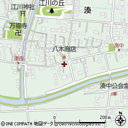 静岡県袋井市湊3717周辺の地図