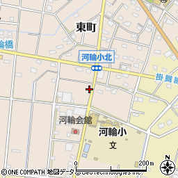 静岡県浜松市中央区東町526周辺の地図