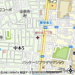 福岡周辺の地図