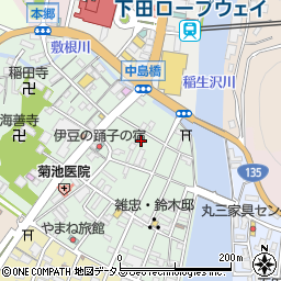 静岡県下田市一丁目周辺の地図