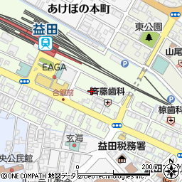 大阪王将 益田駅前店周辺の地図