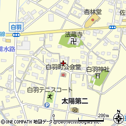 静岡県浜松市中央区白羽町1281周辺の地図