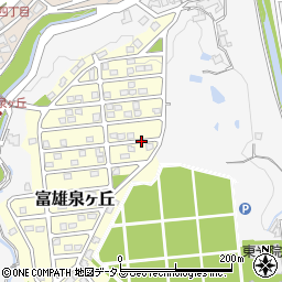 奈良県奈良市富雄泉ヶ丘周辺の地図