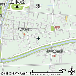 静岡県袋井市湊3695周辺の地図
