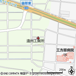 静岡県浜松市中央区篠原町22794周辺の地図