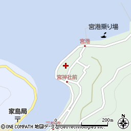 兵庫県姫路市家島町宮942周辺の地図