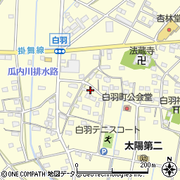 静岡県浜松市中央区白羽町1207周辺の地図