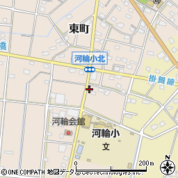 静岡県浜松市中央区東町340周辺の地図