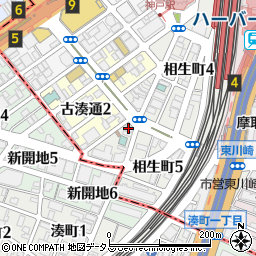 ファミリーマート神戸相生店周辺の地図