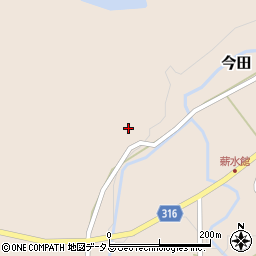 広島県山県郡北広島町今田409周辺の地図