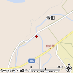 広島県山県郡北広島町今田1889周辺の地図