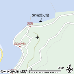 兵庫県姫路市家島町宮871周辺の地図