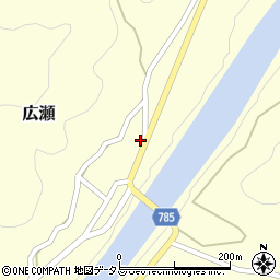 奈良県山辺郡山添村広瀬282周辺の地図