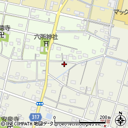 静岡県浜松市中央区米津町1750周辺の地図