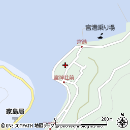 兵庫県姫路市家島町宮935周辺の地図