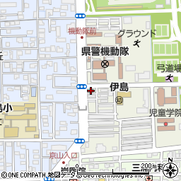岡山西警察署いずみ町交番周辺の地図