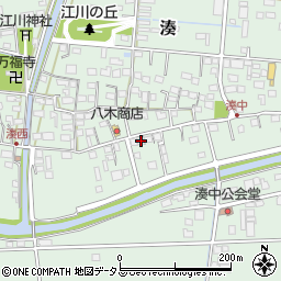 静岡県袋井市湊3706周辺の地図