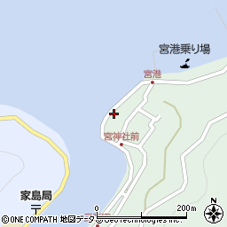 兵庫県姫路市家島町宮945周辺の地図