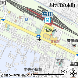 津田商店学生服・作業服の店周辺の地図