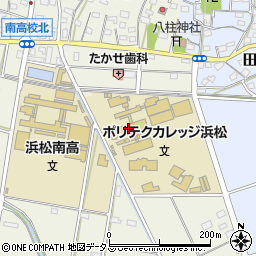 ポリテクカレッジ浜松周辺の地図