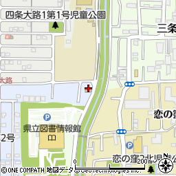 三笠公民館大安寺西分館周辺の地図