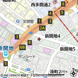 フローレ神戸周辺の地図