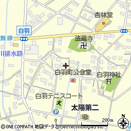 静岡県浜松市中央区白羽町1284周辺の地図