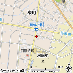 静岡県浜松市中央区東町341周辺の地図