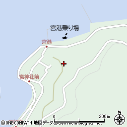 兵庫県姫路市家島町宮852周辺の地図
