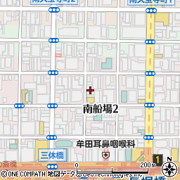 鎌倉パスタ クリスタ長堀店周辺の地図