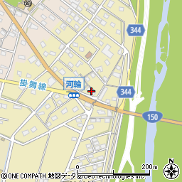 静岡県浜松市中央区河輪町72周辺の地図