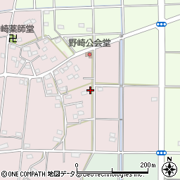 静岡県磐田市川袋1129周辺の地図