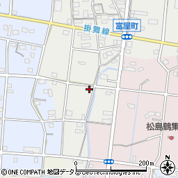 静岡県浜松市中央区富屋町239周辺の地図