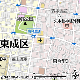 西友緑橋店周辺の地図