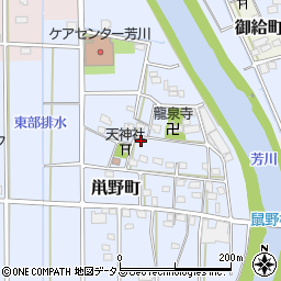 静岡県浜松市中央区鼡野町85周辺の地図