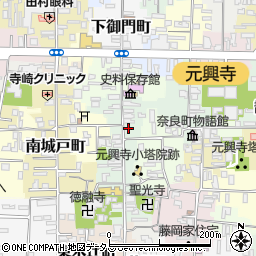 奈良県奈良市高御門町10周辺の地図