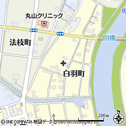 静岡県浜松市中央区白羽町1458周辺の地図