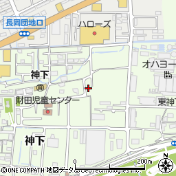 岡山県岡山市中区神下551周辺の地図