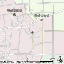静岡県磐田市川袋1117周辺の地図