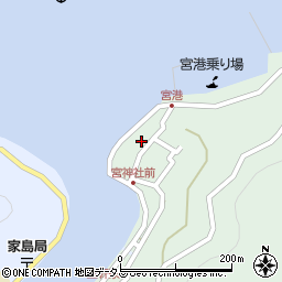 兵庫県姫路市家島町宮933周辺の地図