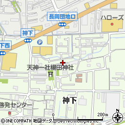 岡山県岡山市中区神下472-10周辺の地図