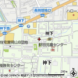 岡山県岡山市中区神下472-9周辺の地図