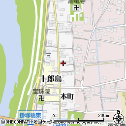 静岡県磐田市本町959-1周辺の地図