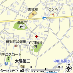 静岡県浜松市中央区白羽町908周辺の地図