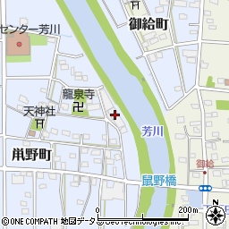 静岡県浜松市中央区鼡野町100周辺の地図